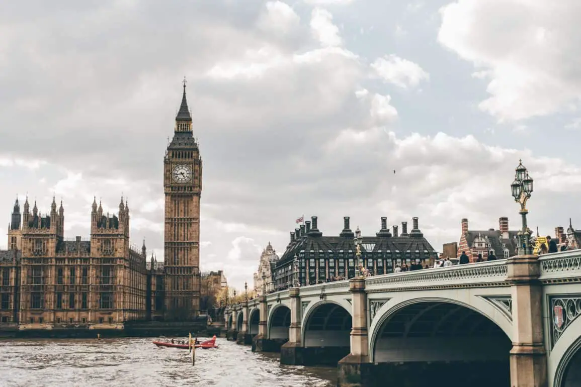 a view of london