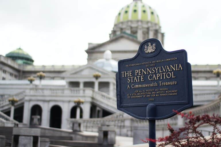 Pennsylvania state capitol