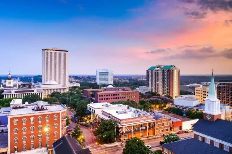 skyline of tallahassee, florida