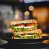stacked sandwiches