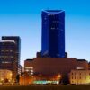 Beautiful Lexington, Kentucky Skyline at dusk