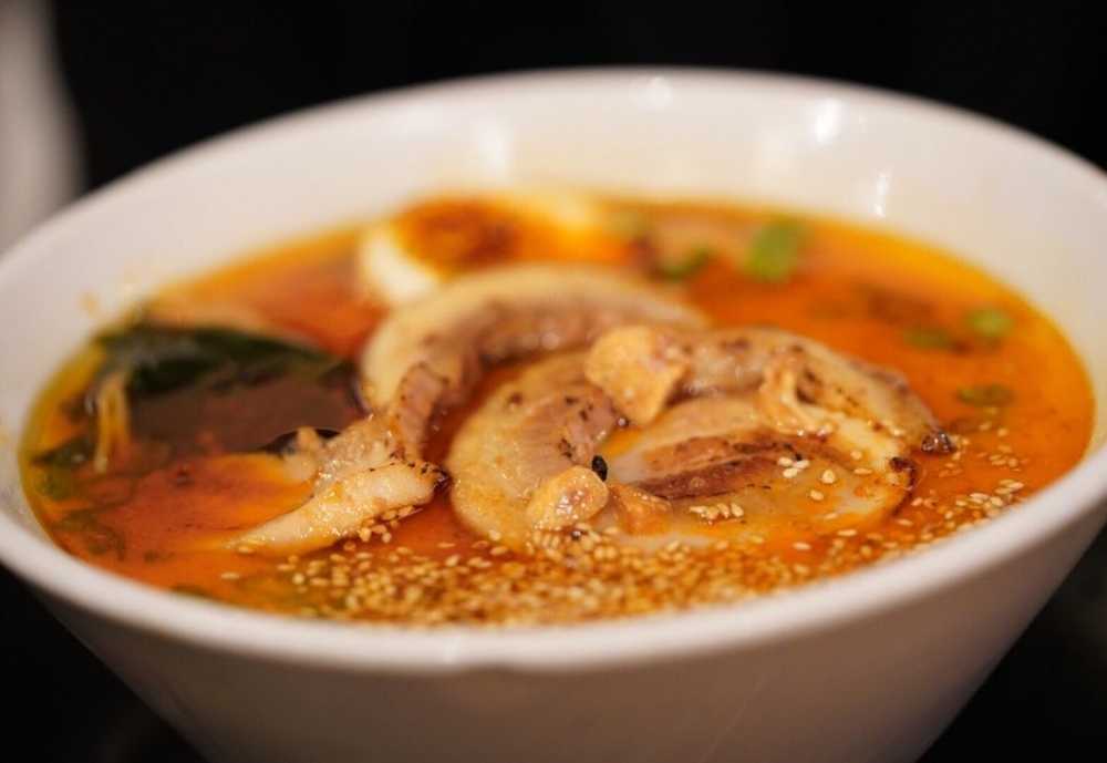 Rakiraki Ramen, red edition, san diego california