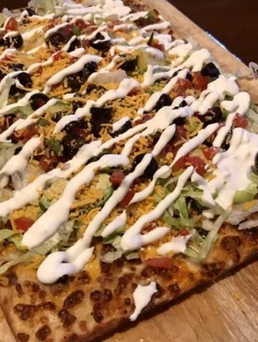 tostada pizza Balboa Pizza Company