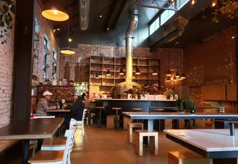 Interior of White Pie, Denver Colorado