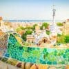 beautiful view of Barcelona Spain