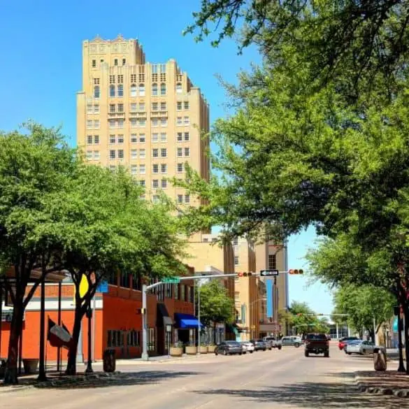 Downtown Abilene Texas