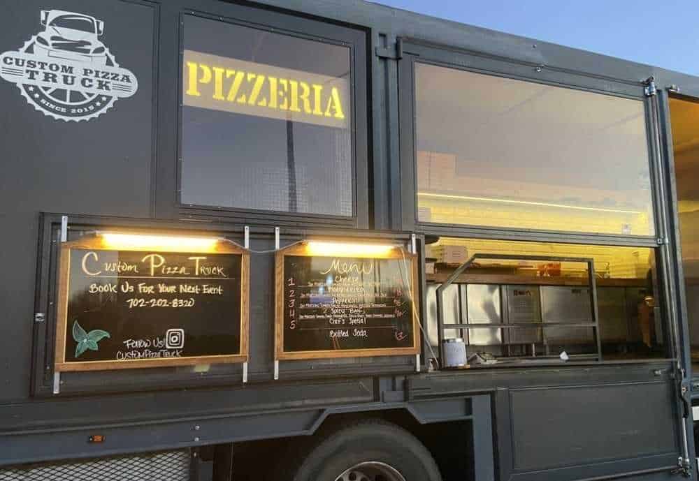 Custom Pizza Truck, best pizza in las vegas Nevada