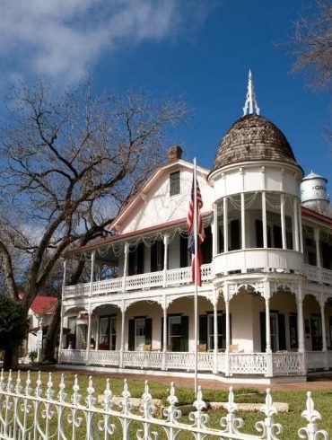 Victoran Mansion in Gruene Texas