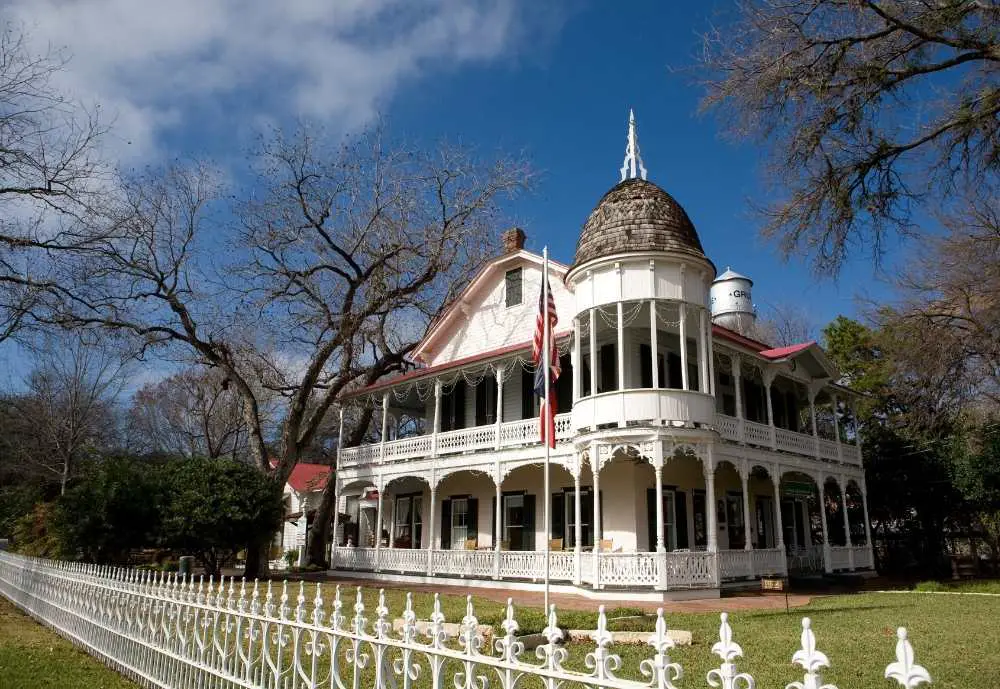 Victoran Mansion in Gruene Texas