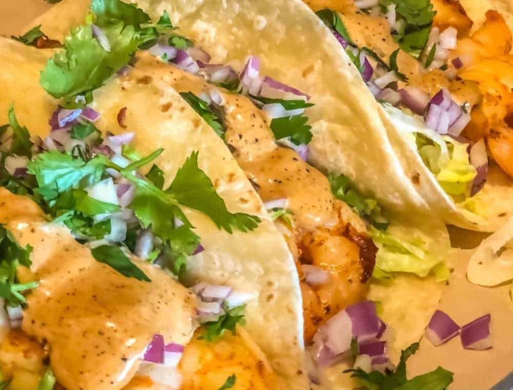 Shrimp Tacos from Cabo Wabo in Las Vegas, Nevada