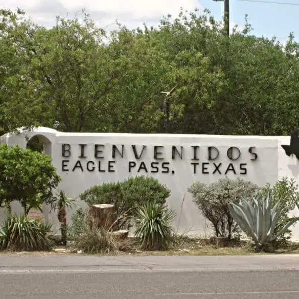 Eagle Pass Texas Sign
