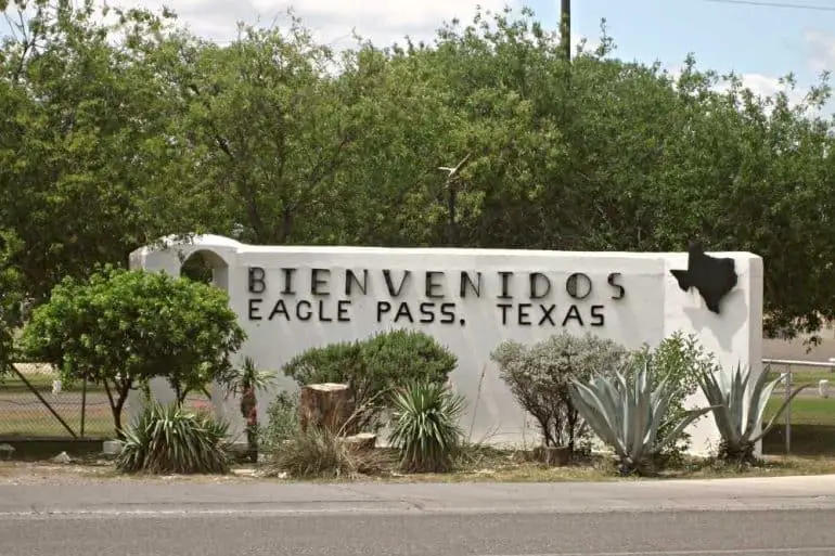 Eagle Pass Texas Sign