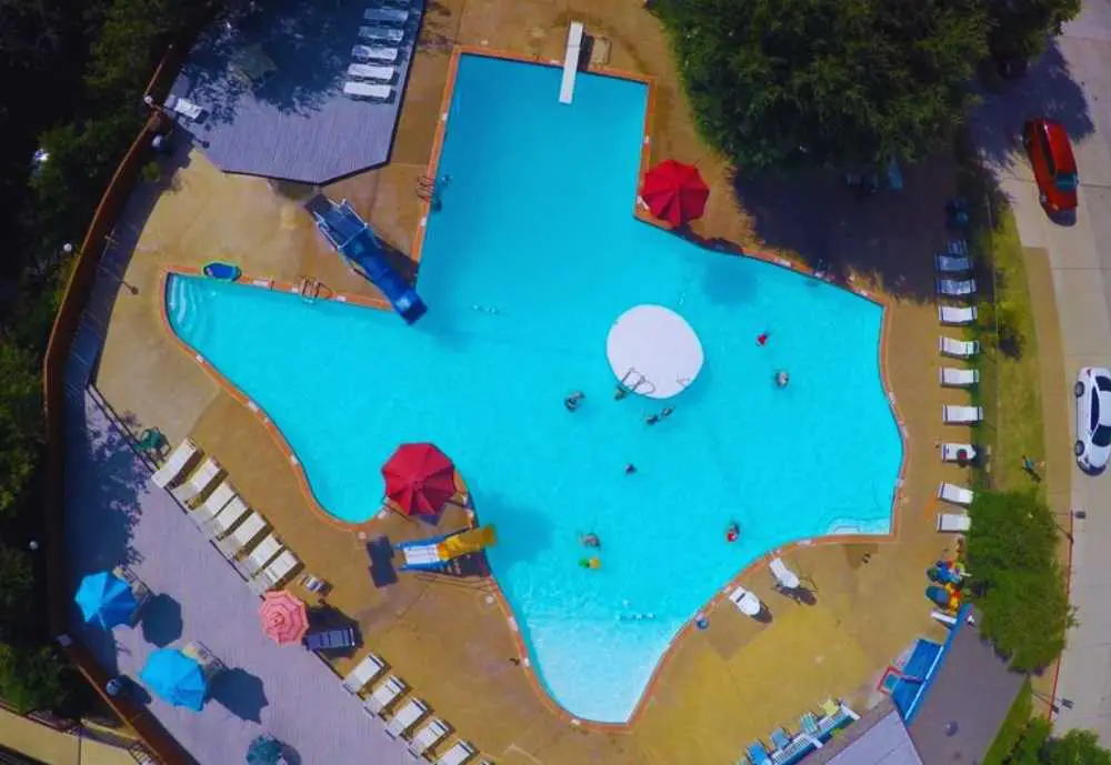 The Texas Pool in Plano Texas