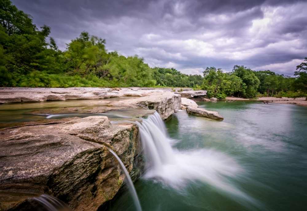 Upper and Lower Falls, McKinney Falls State Park