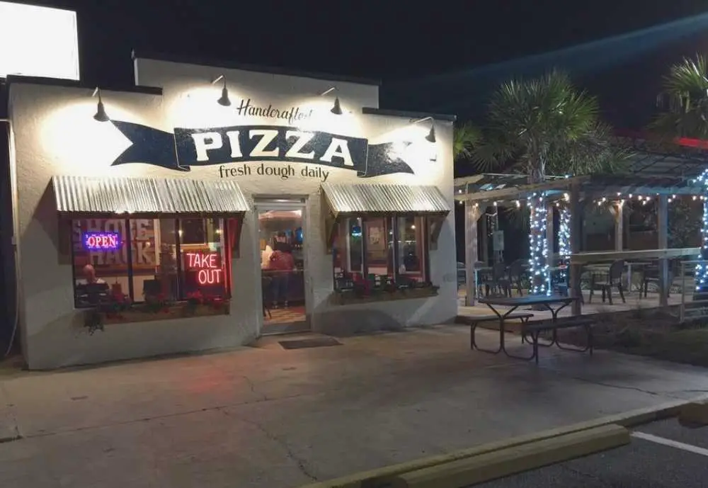 Shore Shack Pizza, outside view, Best pizza in Panama Beach Florida