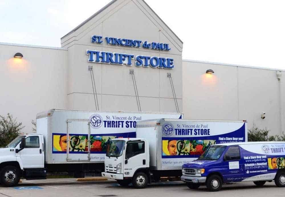 St. Vincent de Paul Thrift Store of Dallas, best thrift stores in Dallas