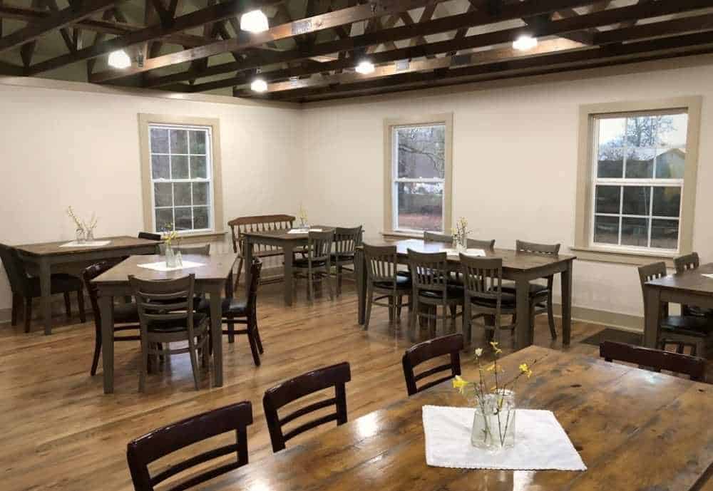 cute interior at the humble crumble in Little Rock Arkansas