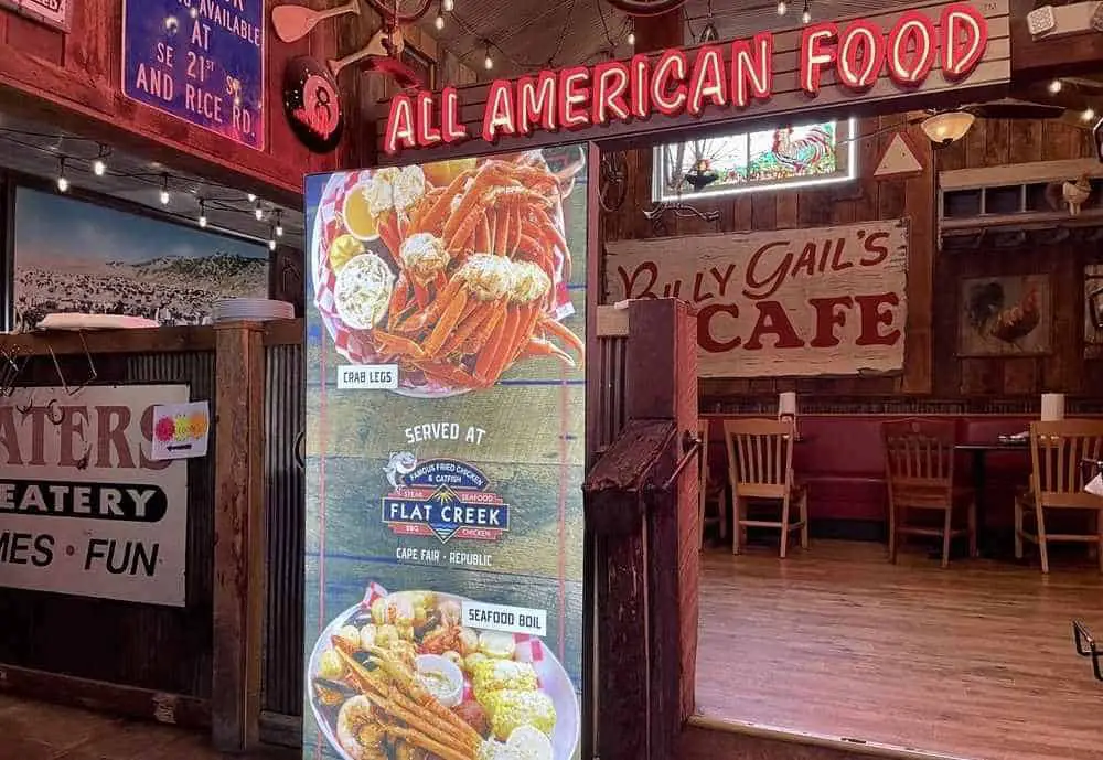 Billy Gail’s, breakfast in Branson MO