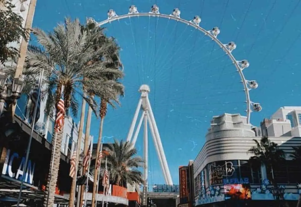 High Roller observation tower, cool things to do in Nevada