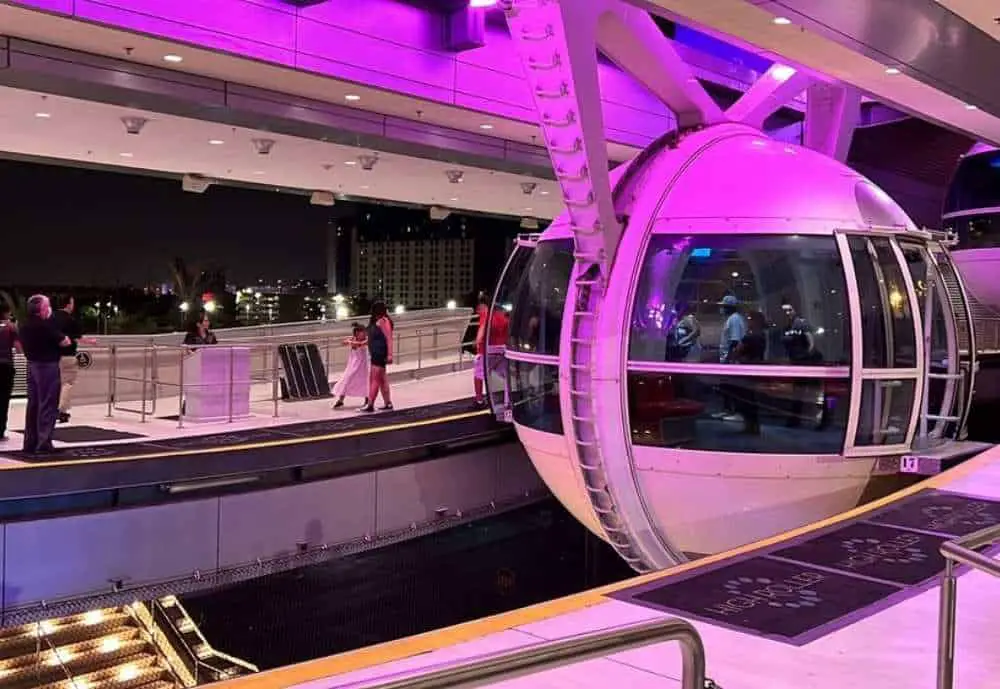 High Roller observation tower, cool things to do in Nevada
