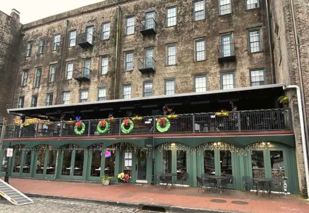Huey’s on the River, best breakfast spots in Savannah, GA