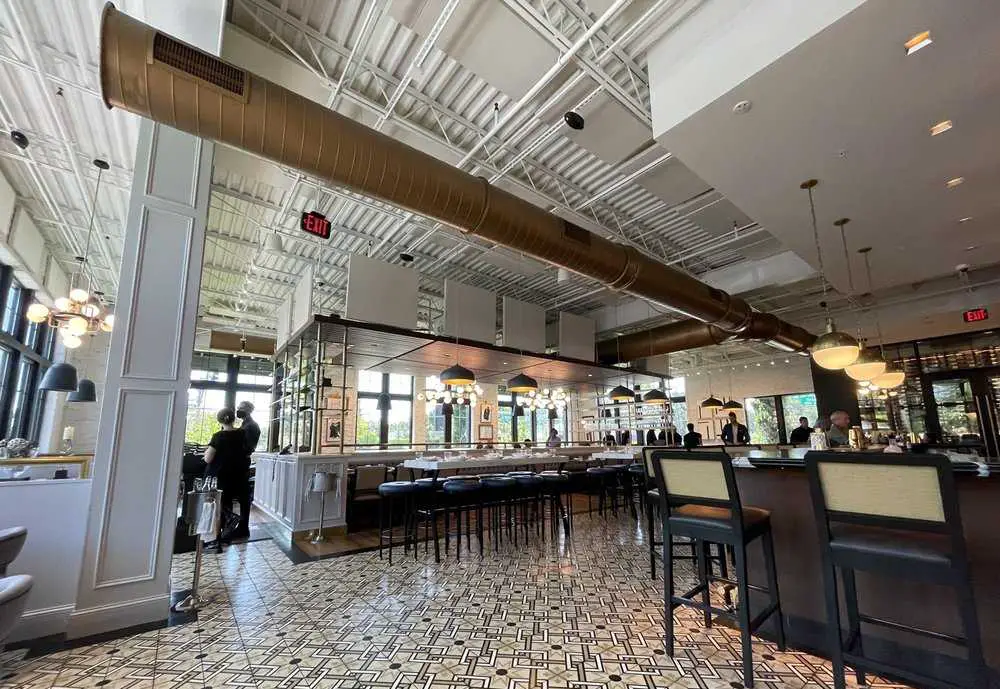 Interior of OLVIA in Tampa Bay Florida