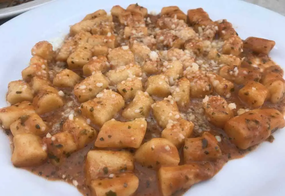 gnocchi at Andreoli Italian Grocer in Scottsdale AZ