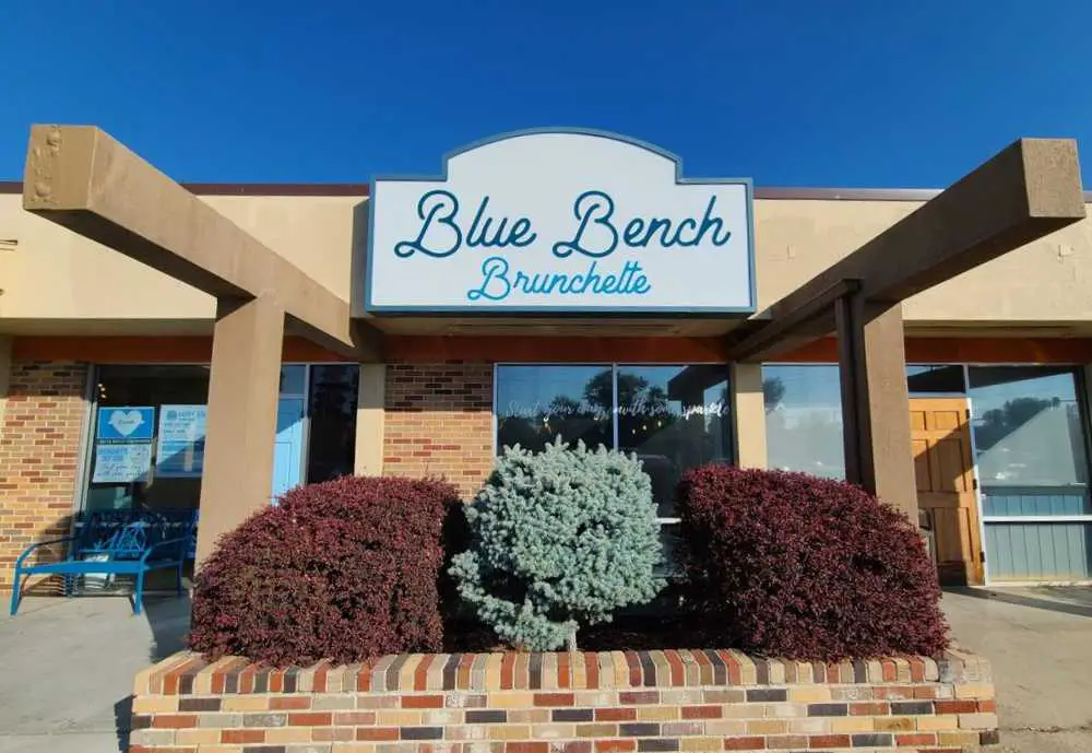 exterior at Blue Bench Brunchette in Boise Idaho
