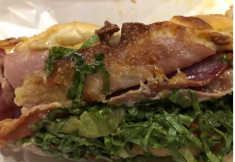 Italian Stallion sandwich, Jimmy's Food Store, Dallas Texas
