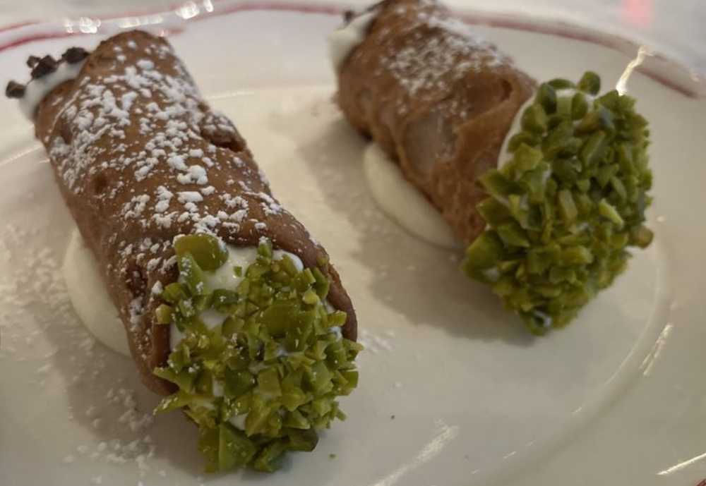 canoli at Officina at the Wharf in Washington DC