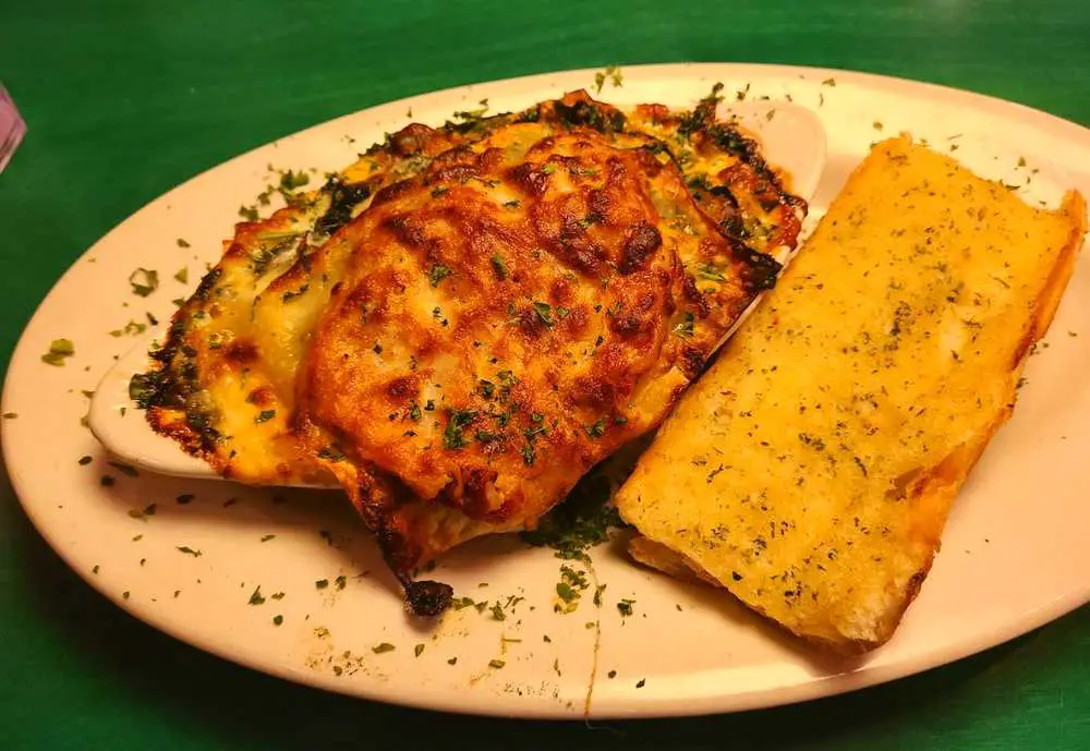 Chicken Lasagna at Oregano's in Scottsdale, Arizona