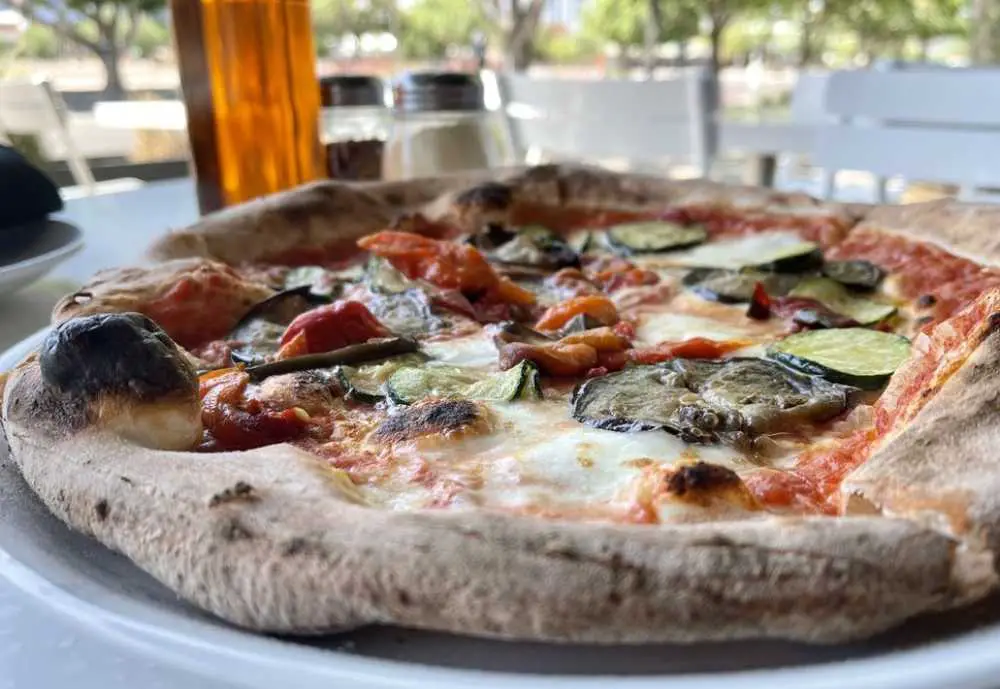 The Ortolana Pizza at Pomo in Phoenix Arizona, best Italian in Phoenix