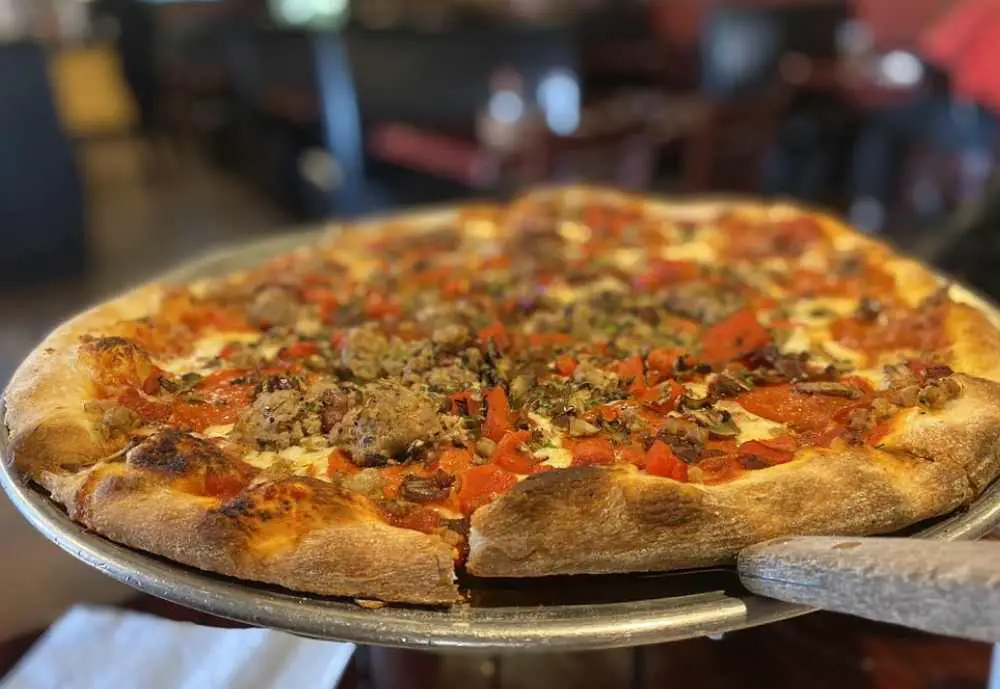 delicious pizza, Proper Brick Oven and Tap Room, Pittsburgh, PA