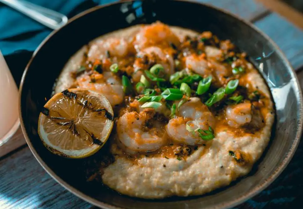 Shrimp & Grits at Tupelo Southern Kitchen in Boise Idaho