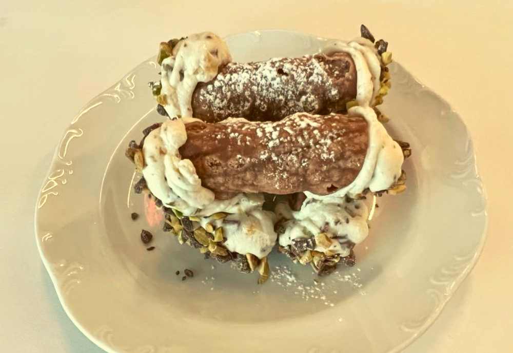 Cannolis at Via Carota in Manhattan, New York