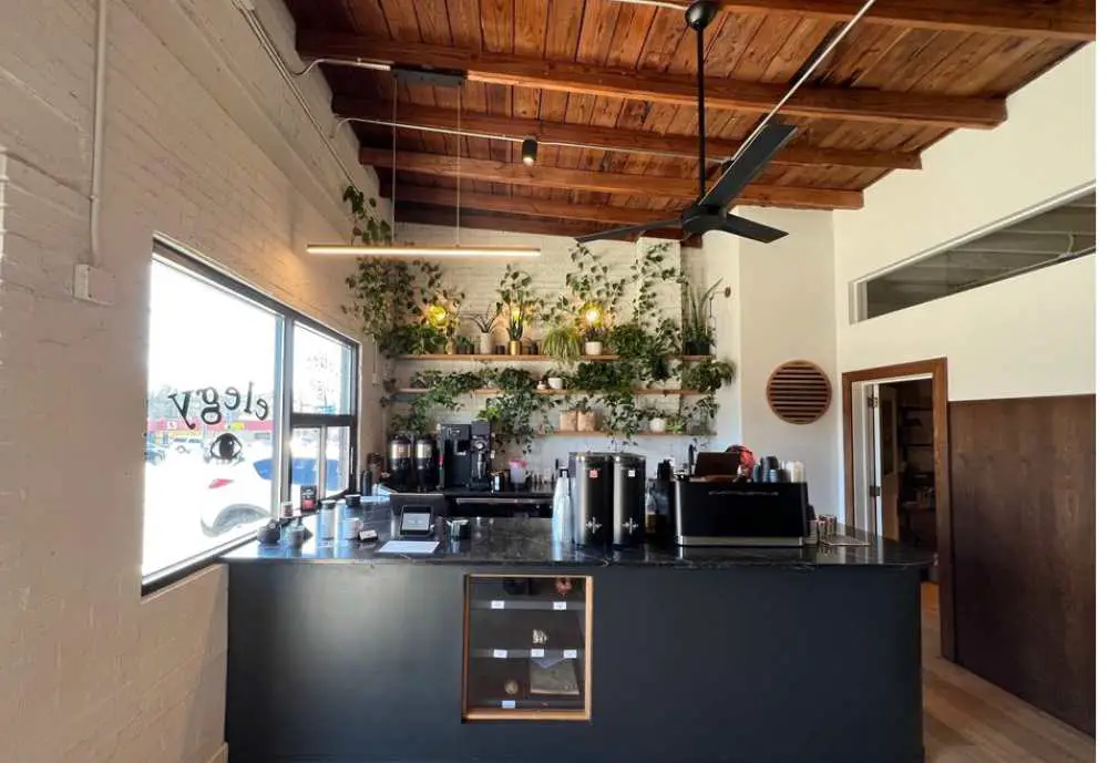 Inside Elegy Coffee in Nashville, TN