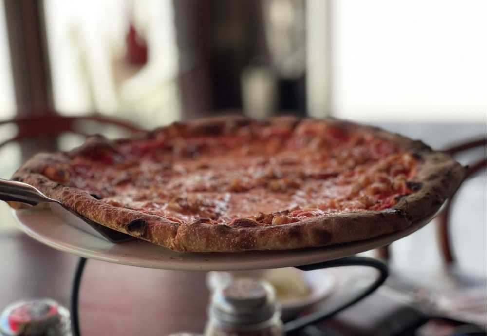 Pizza from Luigi's Coal Oven Pizza in Fort Lauderdale, Florida