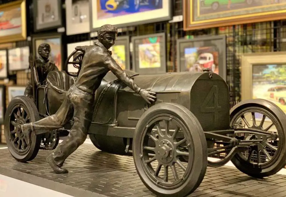 an exhibit at the Museum of American Speed in Lincoln Nebraska