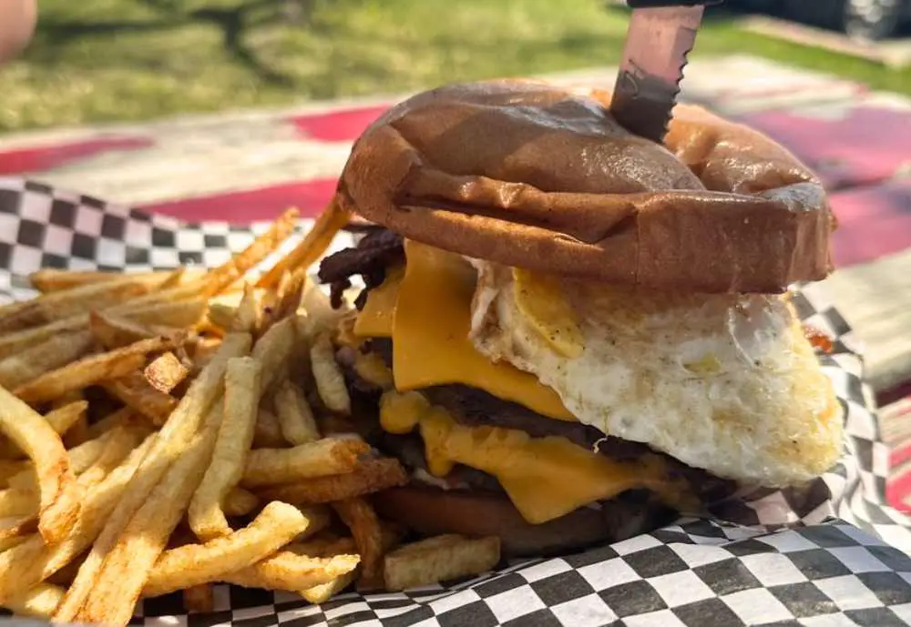 The Hangry burger at Hangry in Spokane, WA