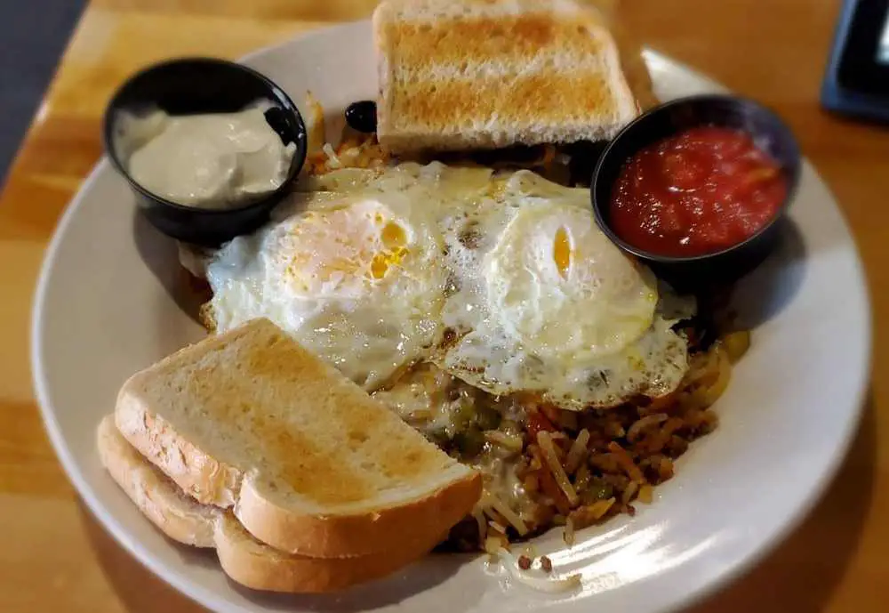 Tex Mex Skillet at Lucky's on 16th in Cedar Rapids IA