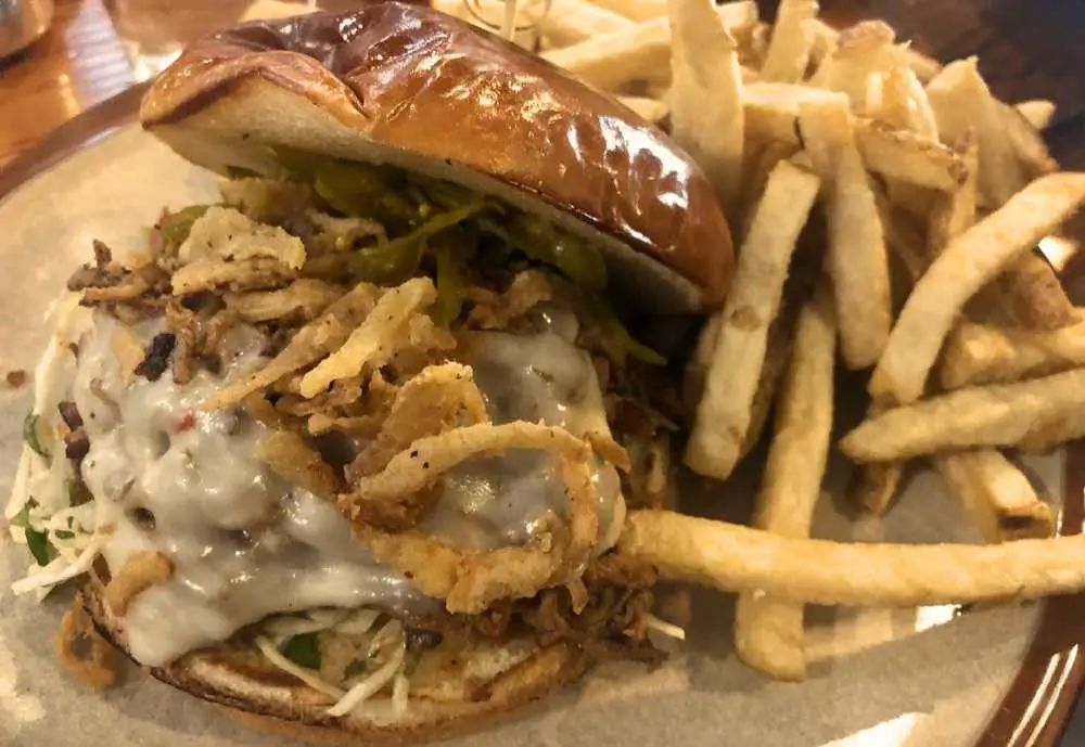 ZIP-A-DEE-DOO-DAH Sandwich at OMC Smokehouse in Duluth, Minn, best burger places in Duluth