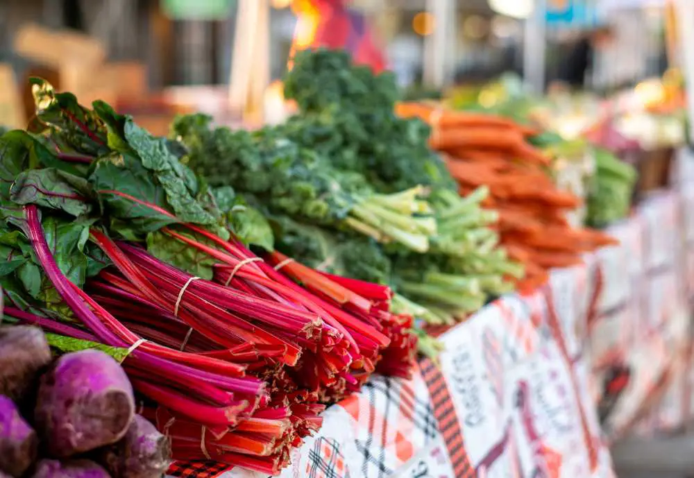 fresh produce at McKinney's Farmer's market, McKinney Texas