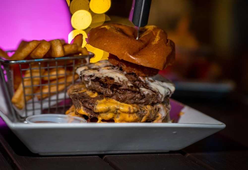The Clutch Burger at Clutch Burgers in Miami, Florida, best burger spots in Miami
