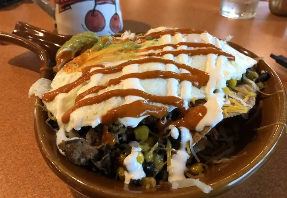 Huevos Rancheros Skillet at Duluth Grill in Duluth MN