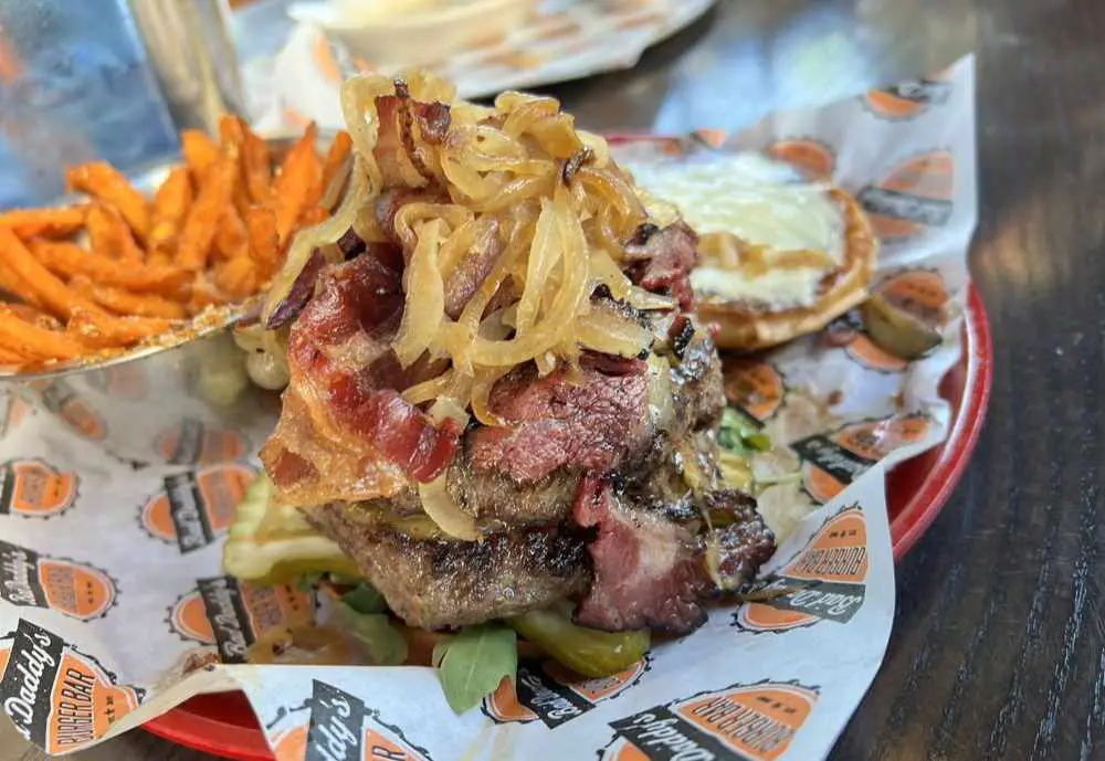 the good burger at Bad Daddy's Burger Bar in Fort Collins, CO