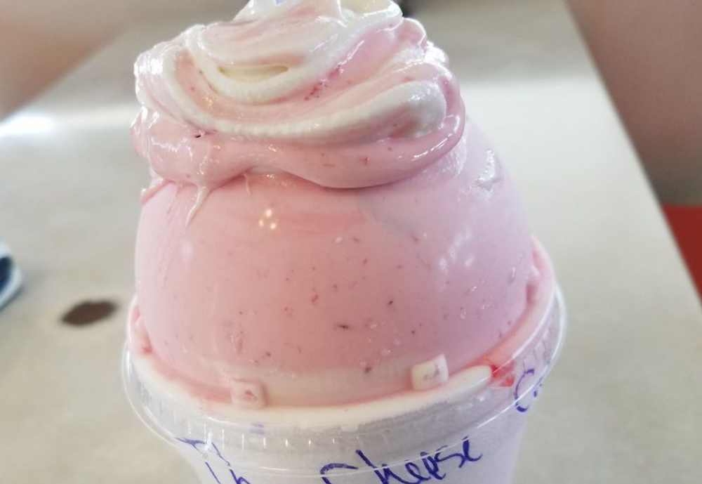 Cherry Cheesecake Shake at Shake Out in twin falls ID