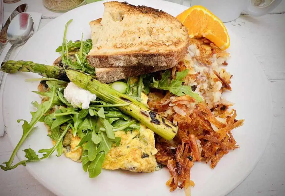 The California Omelet at Storehouse Kitchen in Carlsbad, California