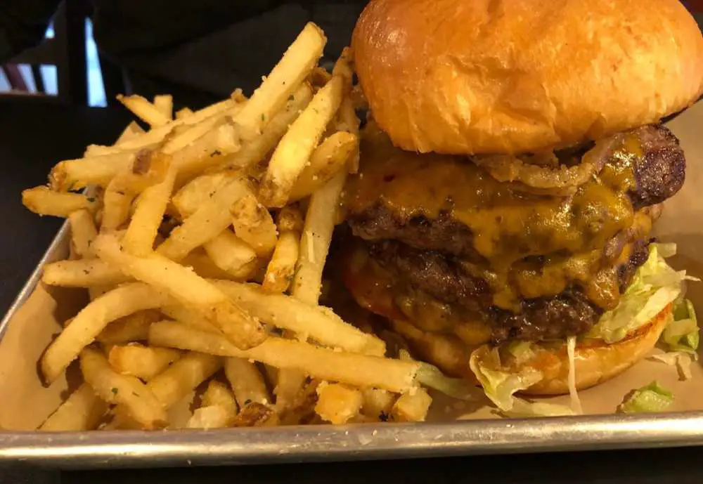 Triple Threat Burger at Stuft A Burger Bar in Fort Collins, Colorado