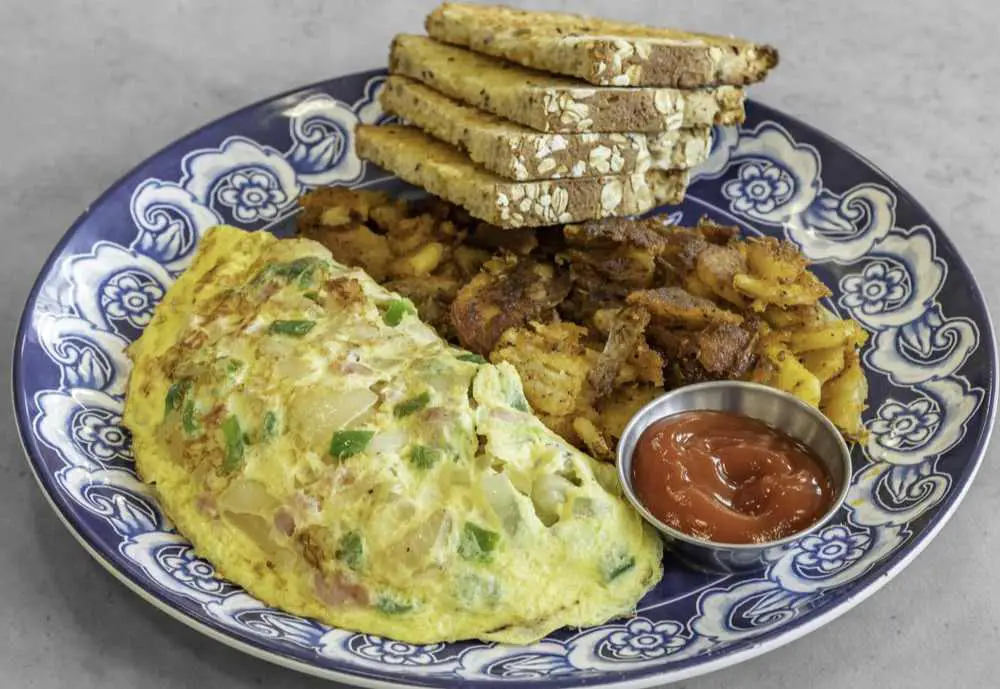 Breakfast dish at Taylor Sam's in St. Petersburg Florida