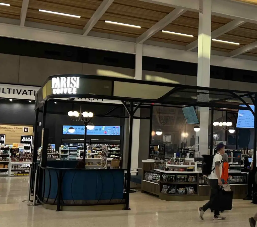 Parisi Coffee at New Kansas City International Airport